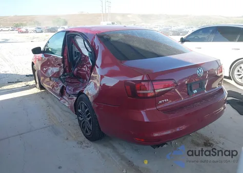 2017 Volkswagen Jetta 1.4T S из США, поврежденный, VIN 3VW2B7AJ5HM409040